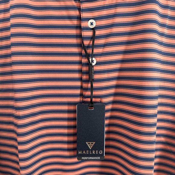 Golf Shirts for Men Dry Fit Short Sleeve Print Performance Moisture Wicking Polo - Picture 3 of 10